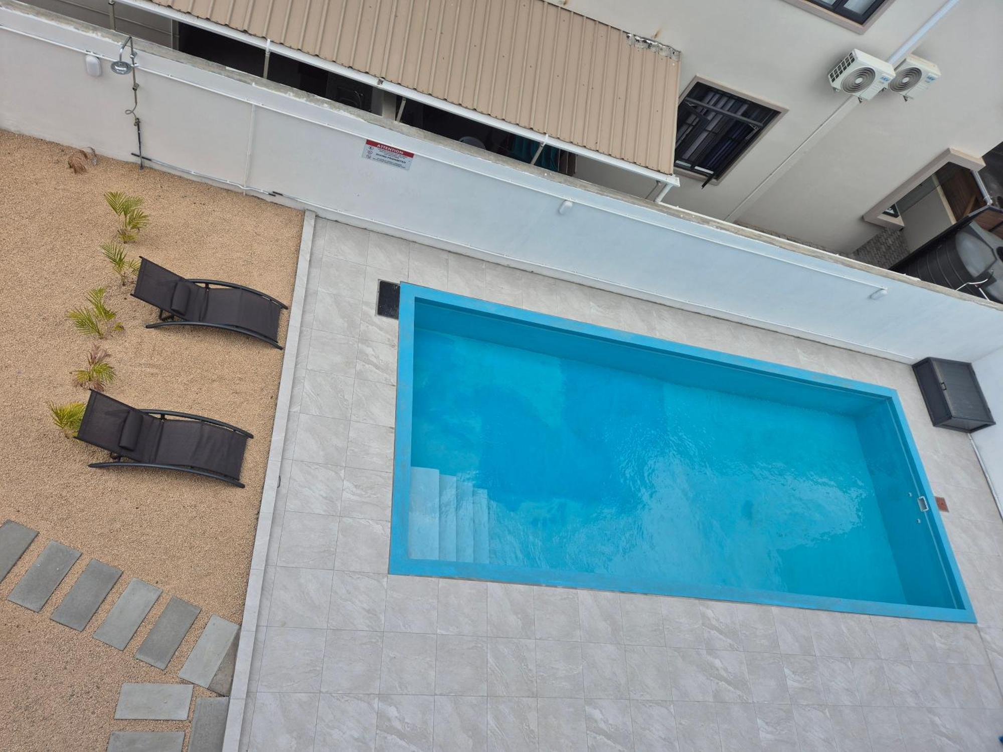 Skyview Apartment- Rooftop Penthouse With Sunset & Sea Views Flic-en-Flacq Exterior foto